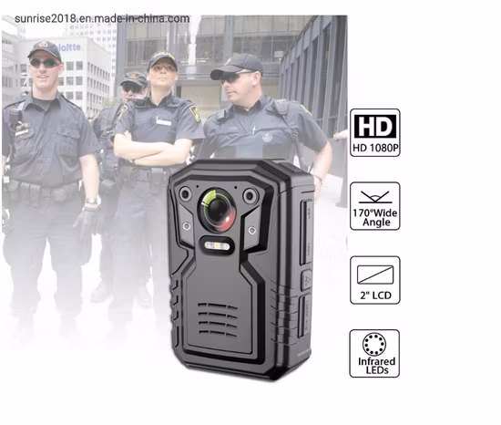 Patrolman Bodyworn Law Enforcement 4G GPS WiFi Cámara inalámbrica