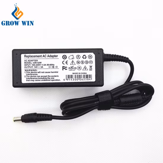 Accesorios de computadora directos de fábrica 42W 14V 3A para computadora portátil Samsung